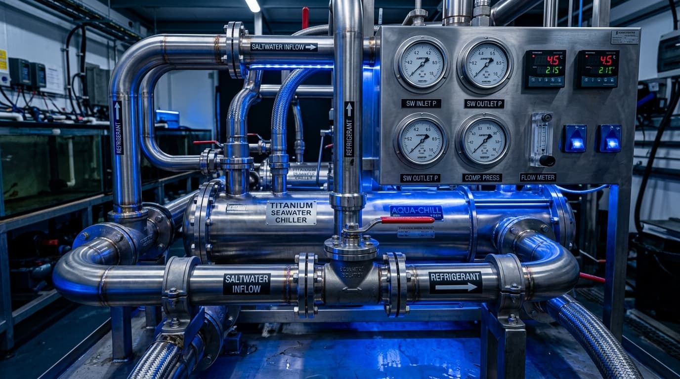 Titan-Salzwasser Chiller